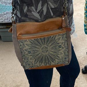 Myra Bag Floral Pattern Crossbody Bag